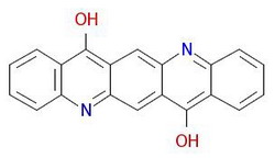 Pigment-violet-19-moleculara-structura